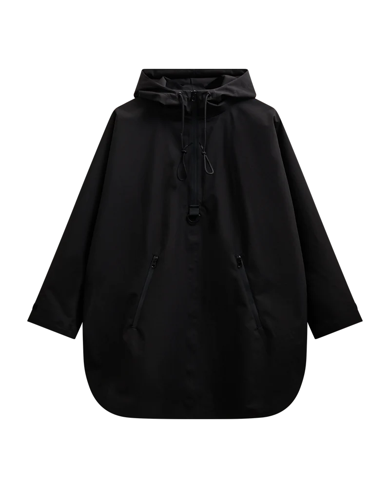 FQMOW – ANORAK - SCHWARZ