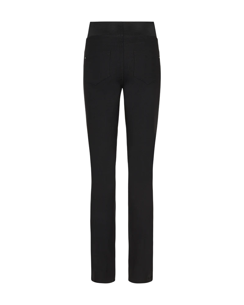 FQSHANTAL - TROMPETENHOSE MIT ELASTICHEM BUND - SCHWARZ
