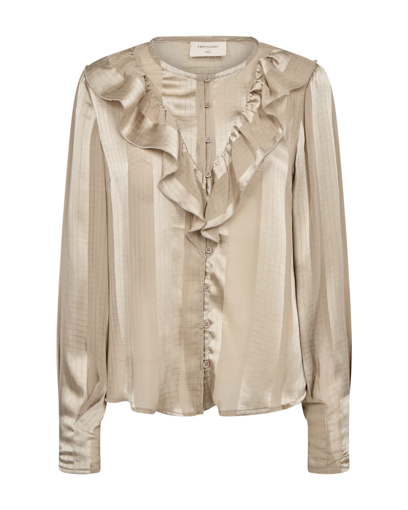 FQSTRABA - BLUSE - BEIGE