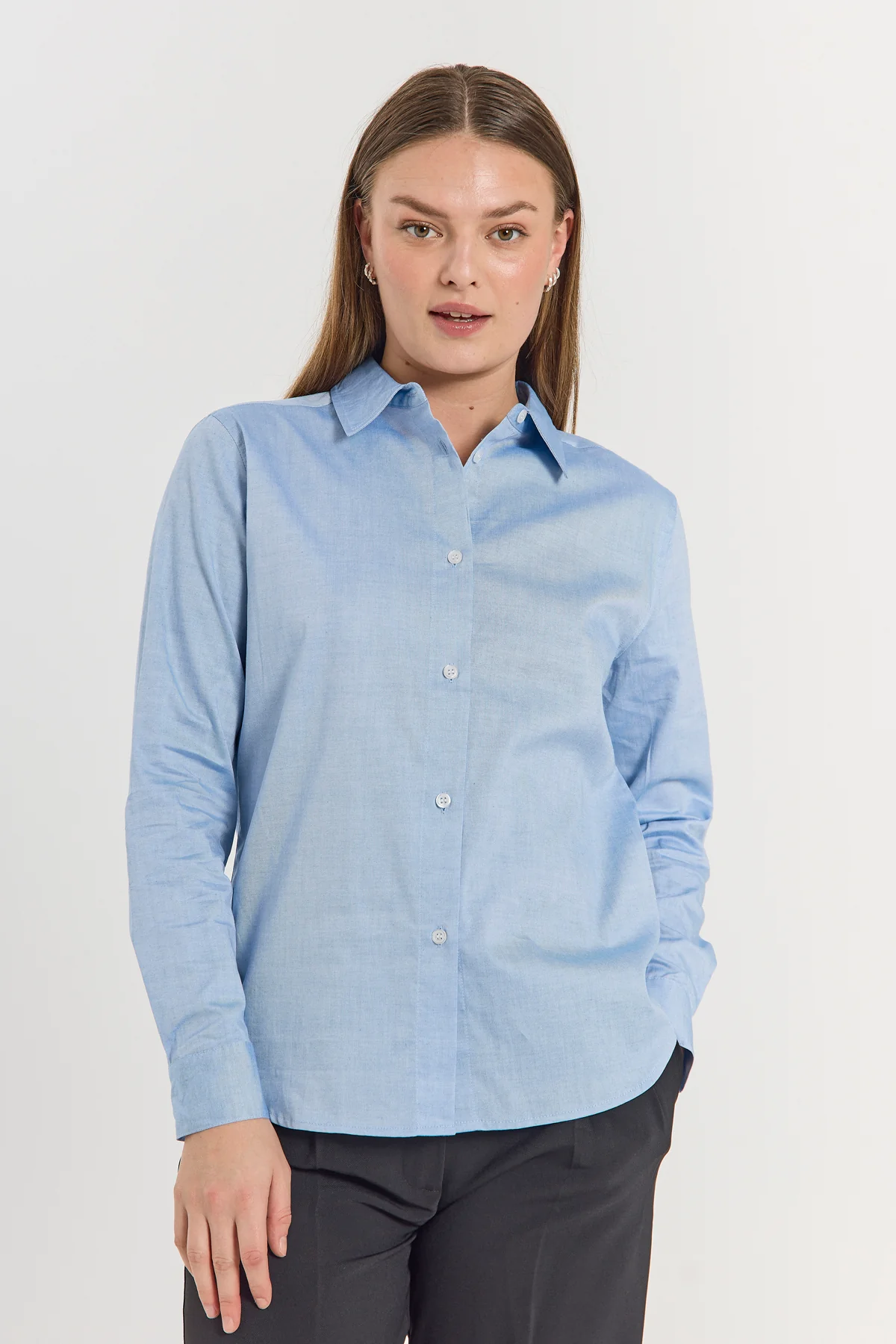 FQOXFORD - HEMD - BLAU