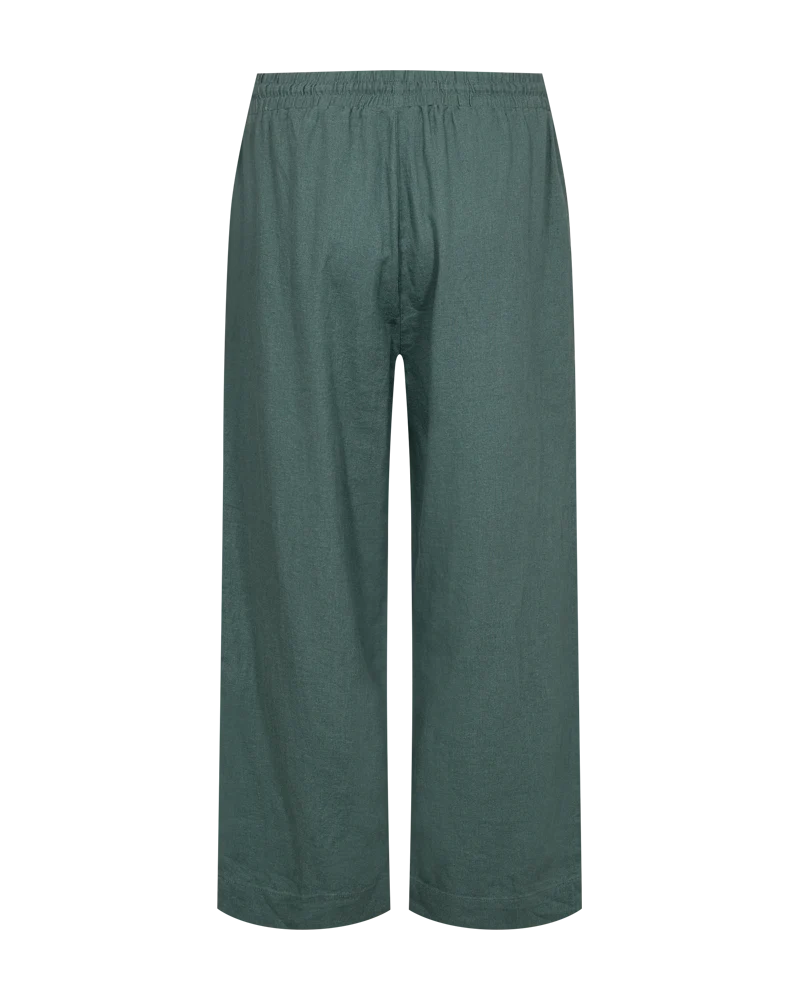 FQLAVA - 7/8 LEINENHOSE - GRÜN
