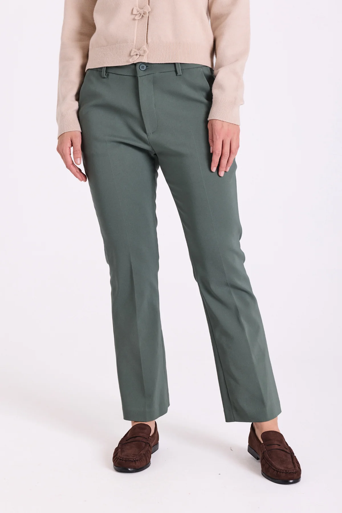 FQISADORA – KNÖCHELHOSE - GRÜN