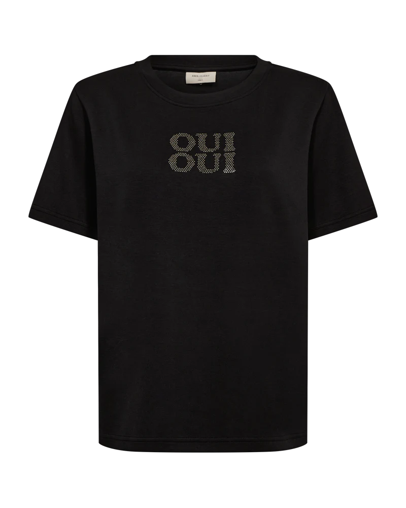 FQMALAK - T-SHIRT - SCHWARZ