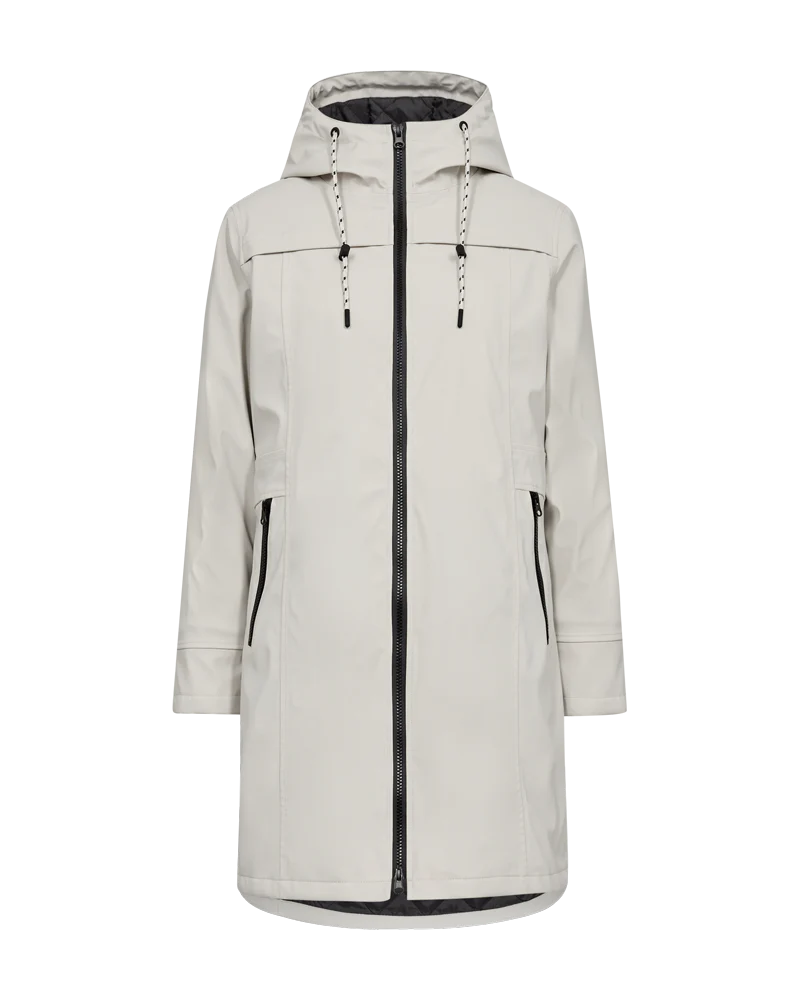 FQRAIN - WASSERABWEISENDE REGENJACKE - BEIGE