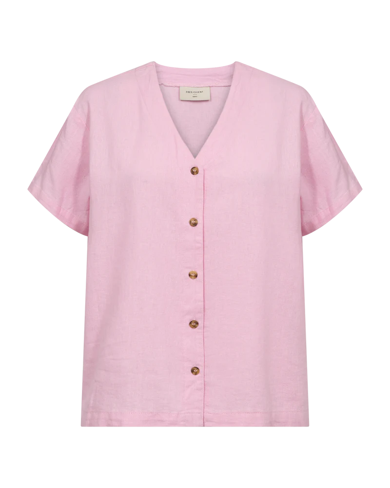 FQLAVA - LEINENHEMD - ROSA