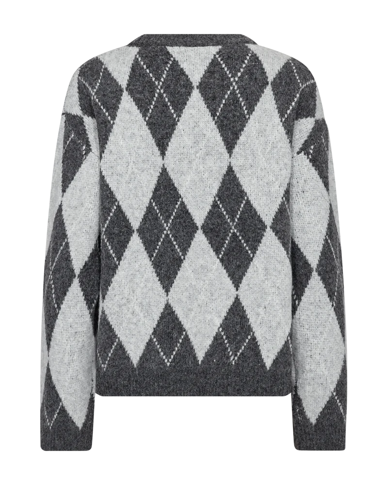 FQARGYLE - PULLOVER - GRAU