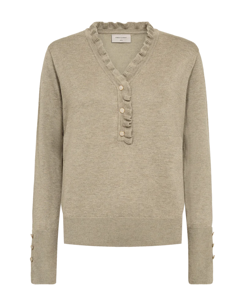 FQKATIE - PULLOVER - BEIGE