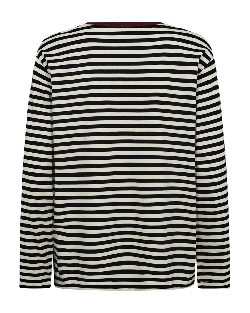 FQJEMMA – LANGÄRMELIGES T-SHIRT - SCHWARZ