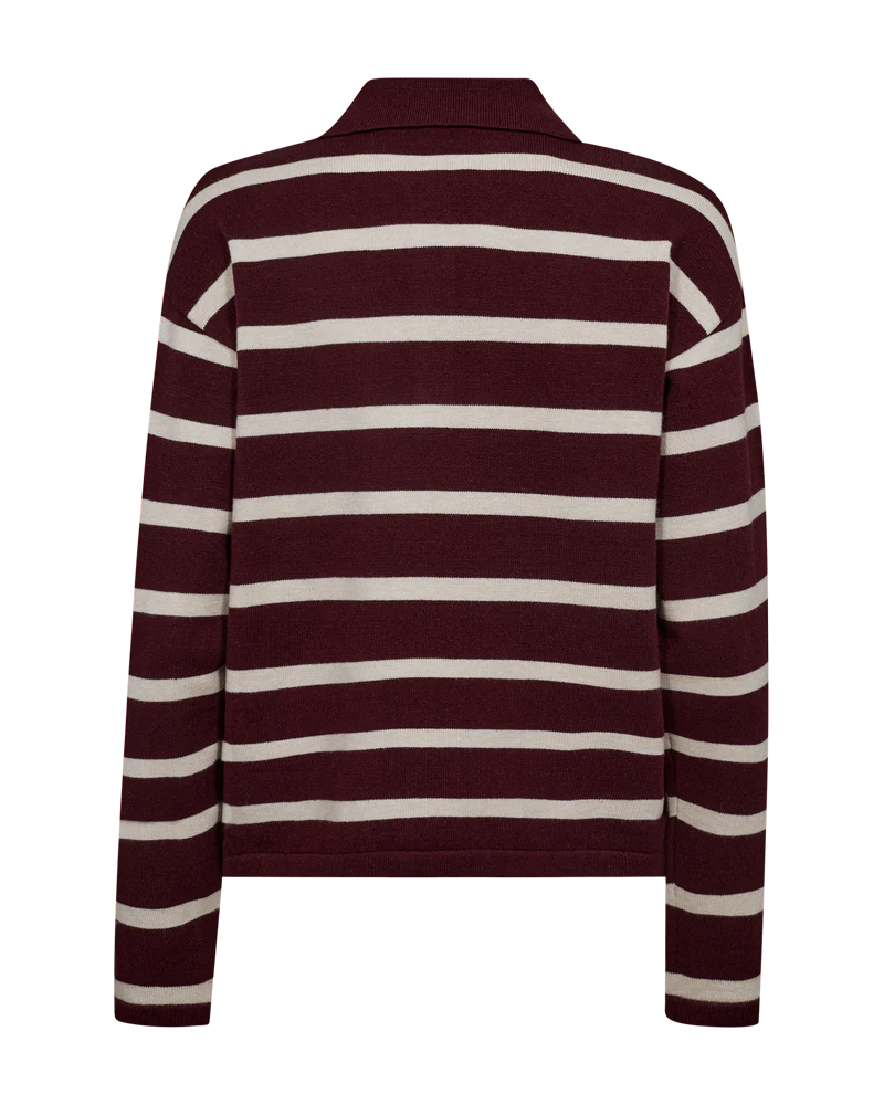 FQCLAURA – PULLOVER - BORDEAUX