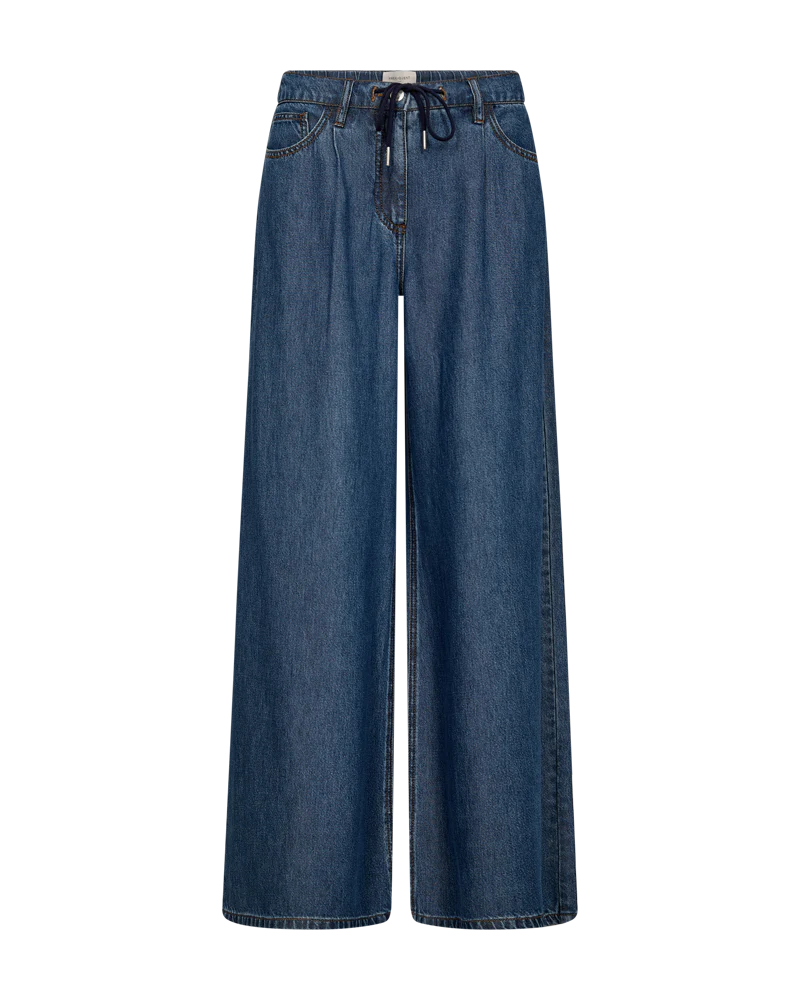 FQMILO - DENIM HOSE - BLAU