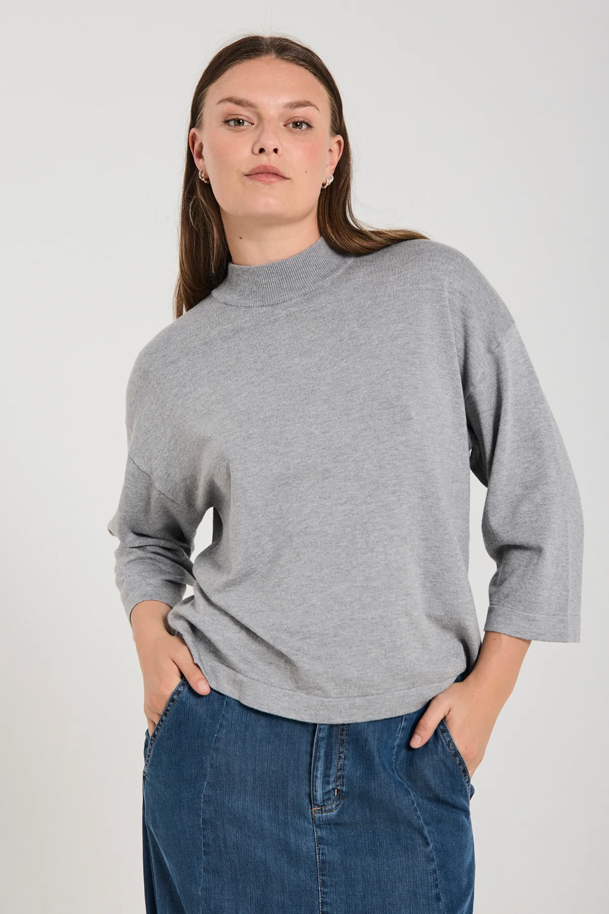 FQCONNY – PULLOVER - GRAU