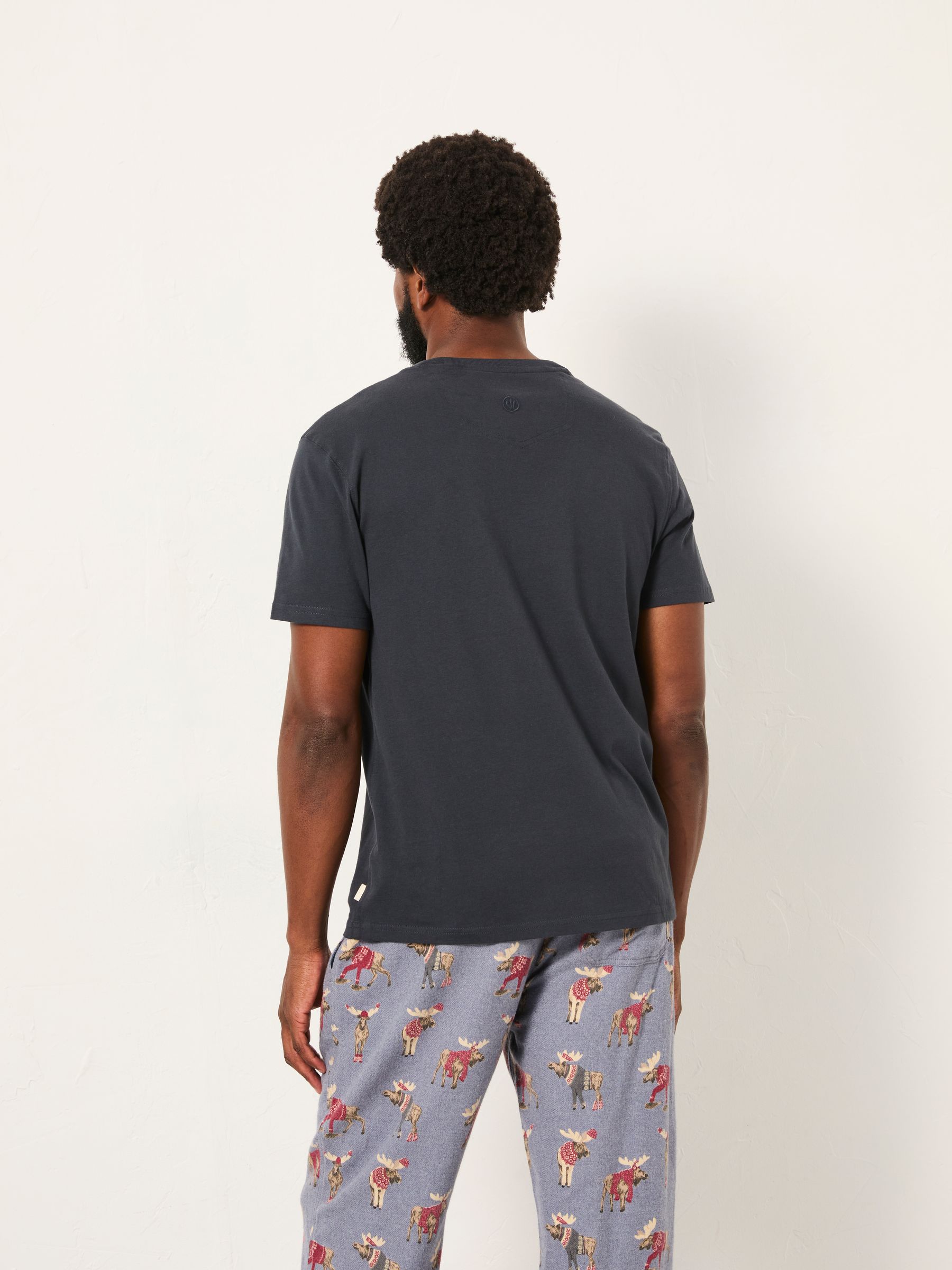 Navy Shelter Piste Graphic T-Shirt