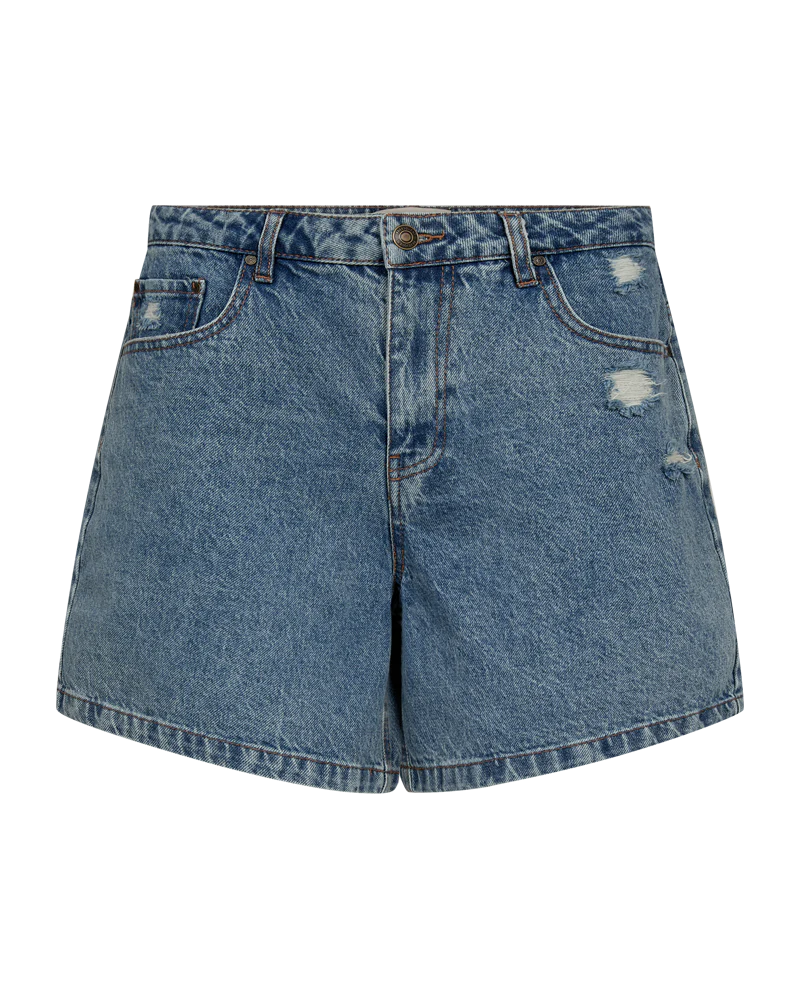 FQKALIA - DENIMSHORTS - BLAU