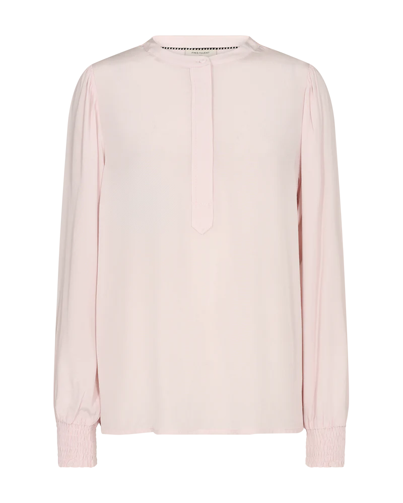 FQSHILA - BLUSE MIT FRANSENDETAILS - ROSA
