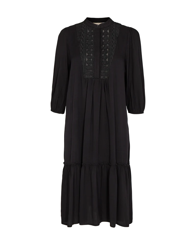 FQCILLIE - KLEID - SCHWARZ