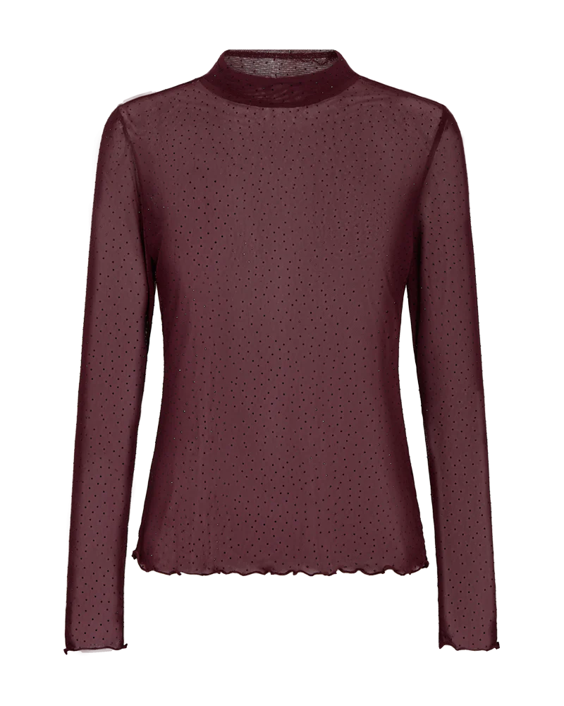 FQISKA – BLUSE - BORDEAUX