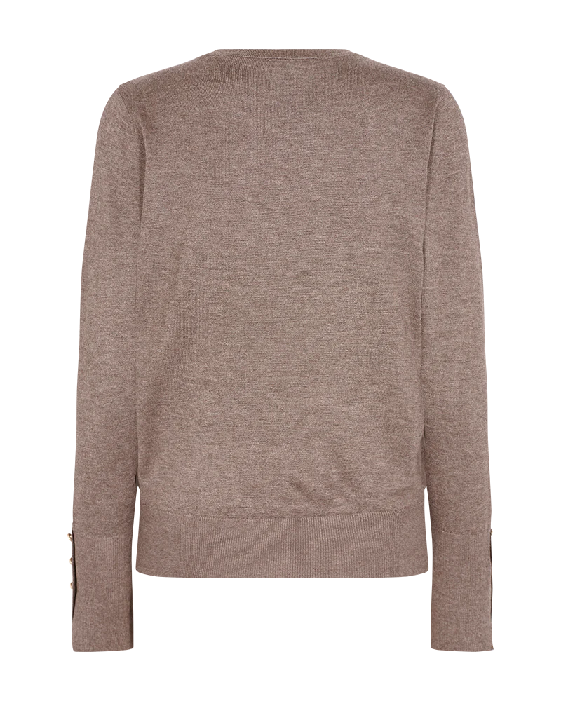 FQKATIE - PULLOVER - BRAUN