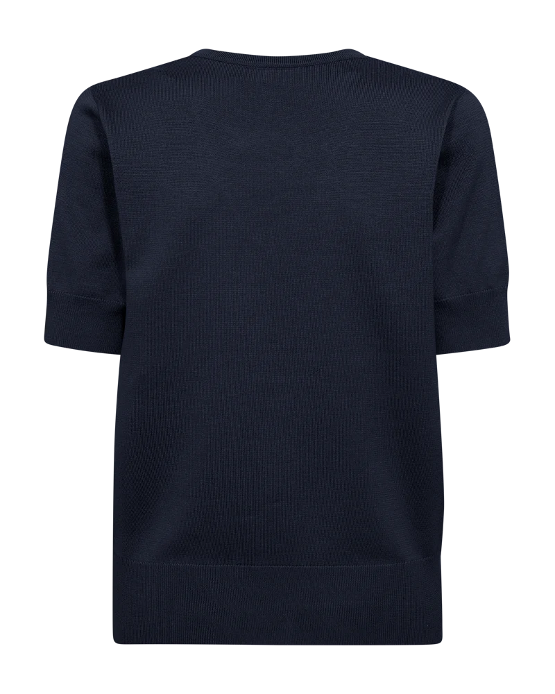 FQKATIE – STRICK PULLOVER - BLAU
