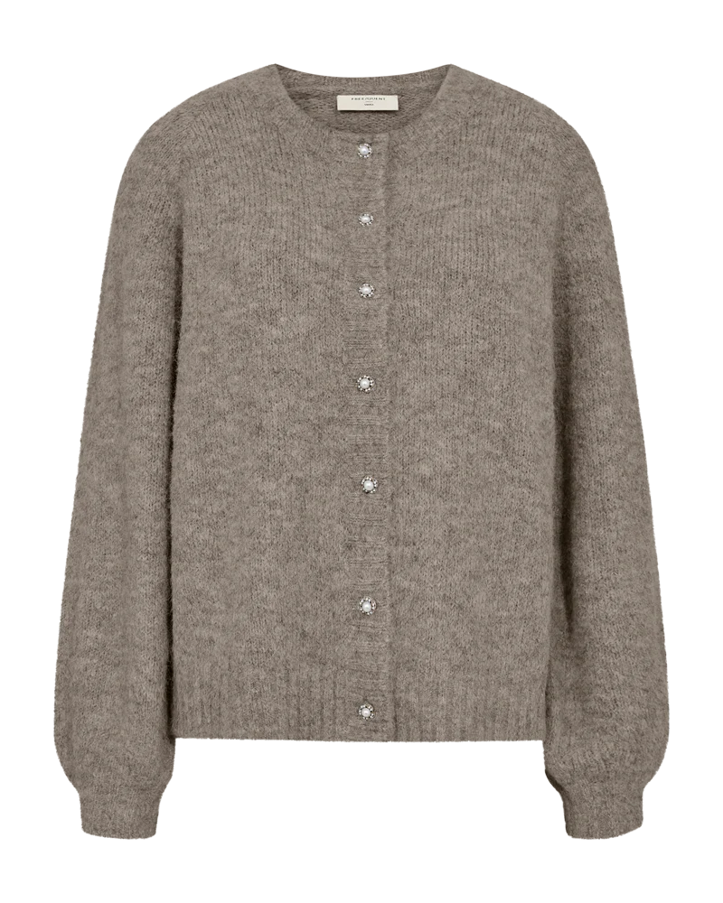 FQLOUISA - CARDIGAN - BRAUN