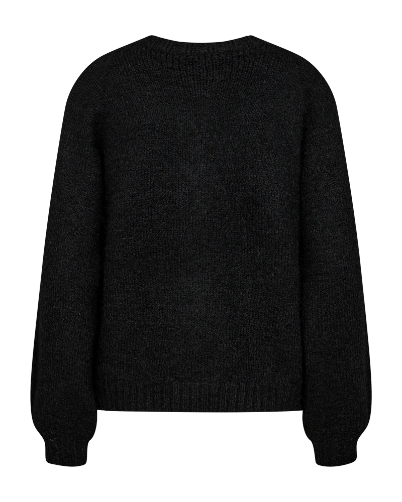 FQLOUISA - CARDIGAN - SCHWARZ