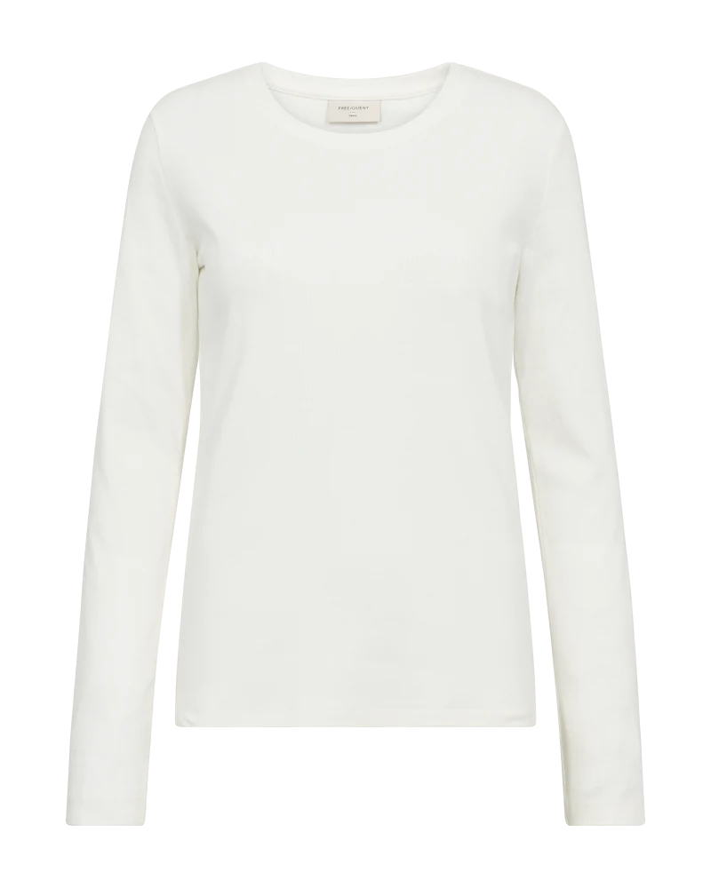 FQEVELYN – LANGARM-T-SHIRT - WEISS