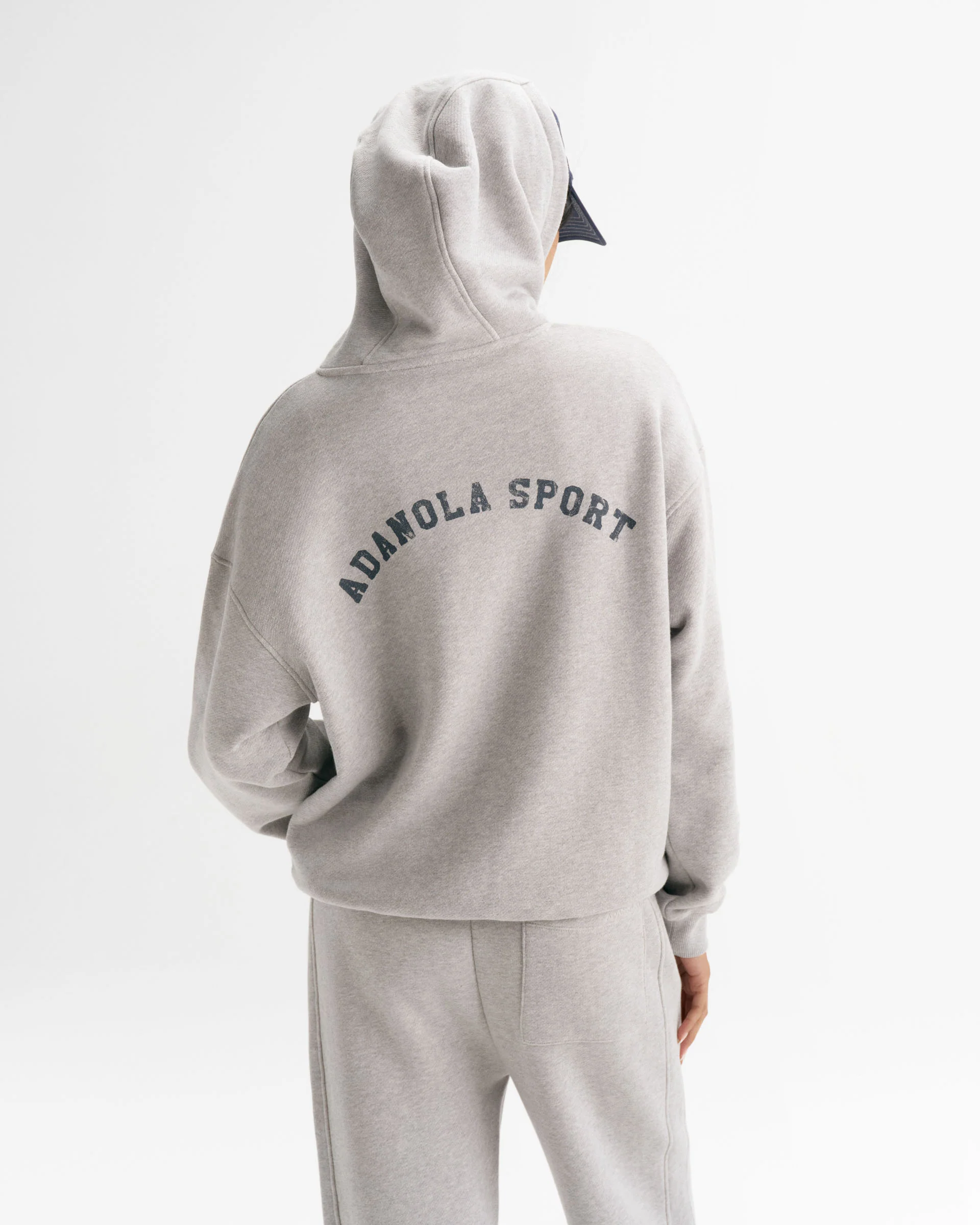 Classic Oversized Hoodie  - Heather Grey