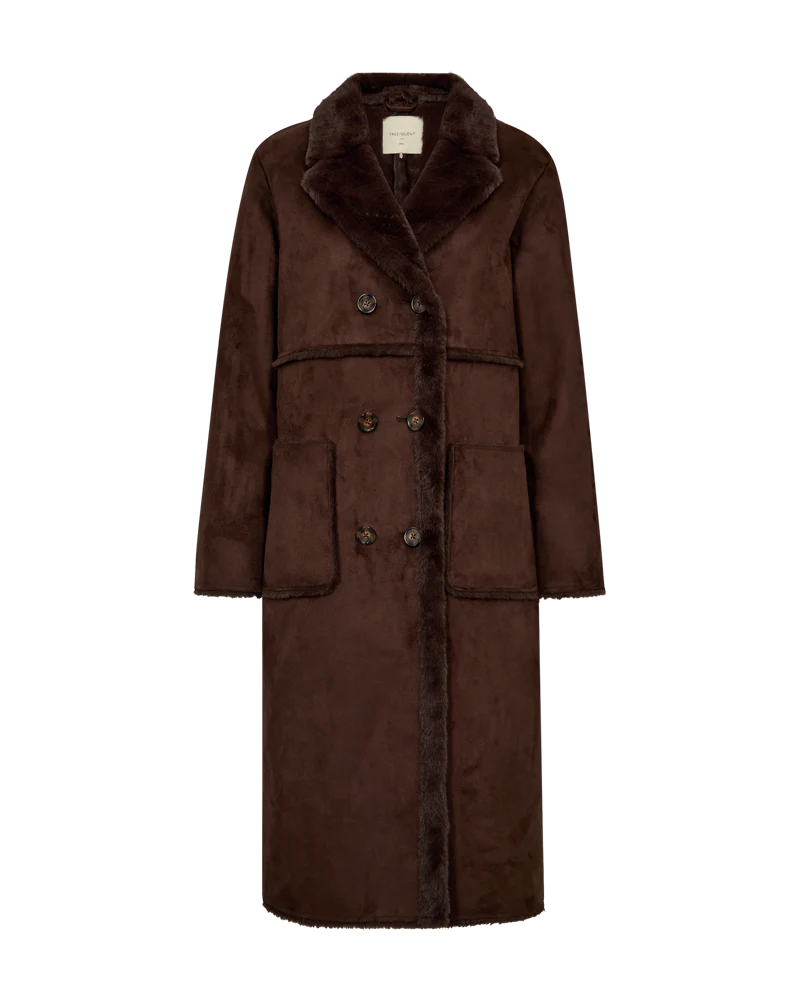 FQLAMSE – LANGE JACKE - BRAUN