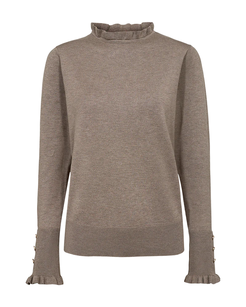 FQKATIE - PULLOVER - BEIGE