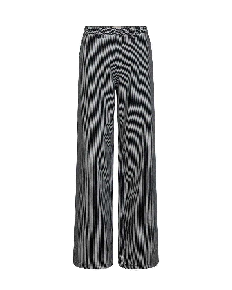 FQMELLY - HOSE - BLAU UND WEISS