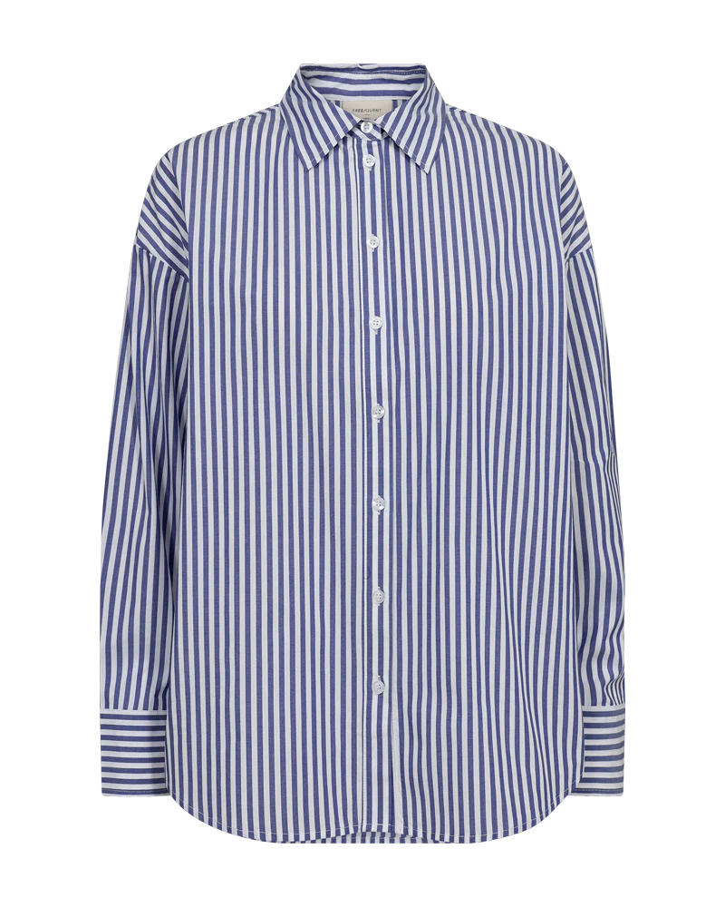 FQCLAIR - HEMD - BLAU UND WEISS
