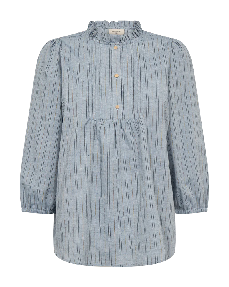 FQNALEEN - BLUSE - BLAU