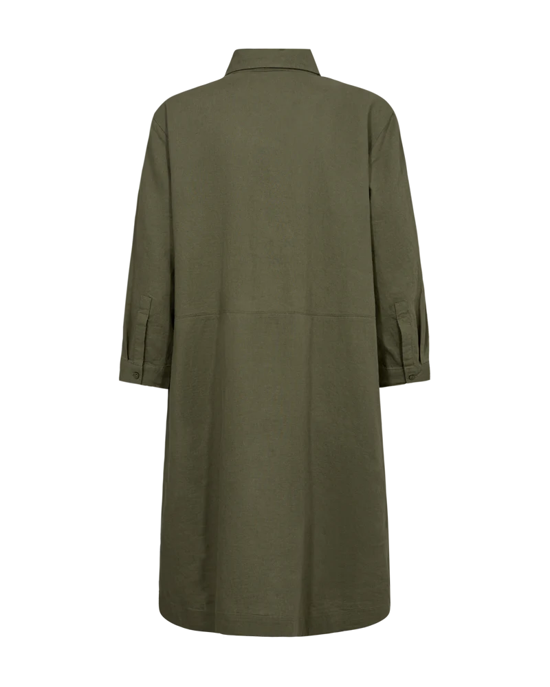 FQLALUNA - LEINENKLEID - GRUN