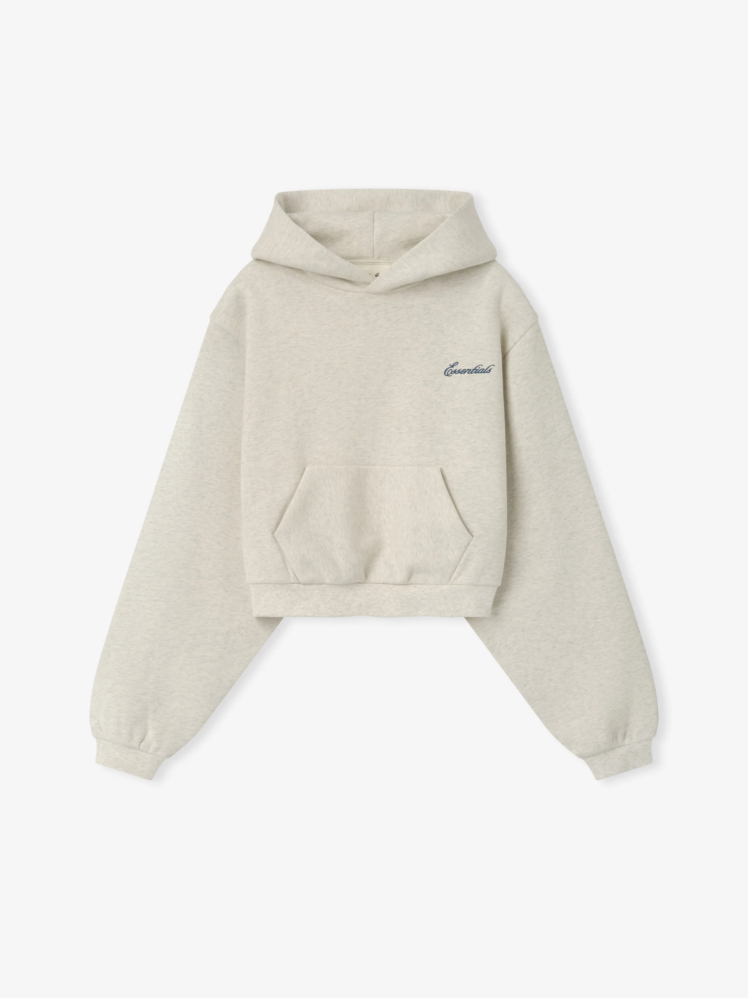 Womens Modern Cropped Hoodie