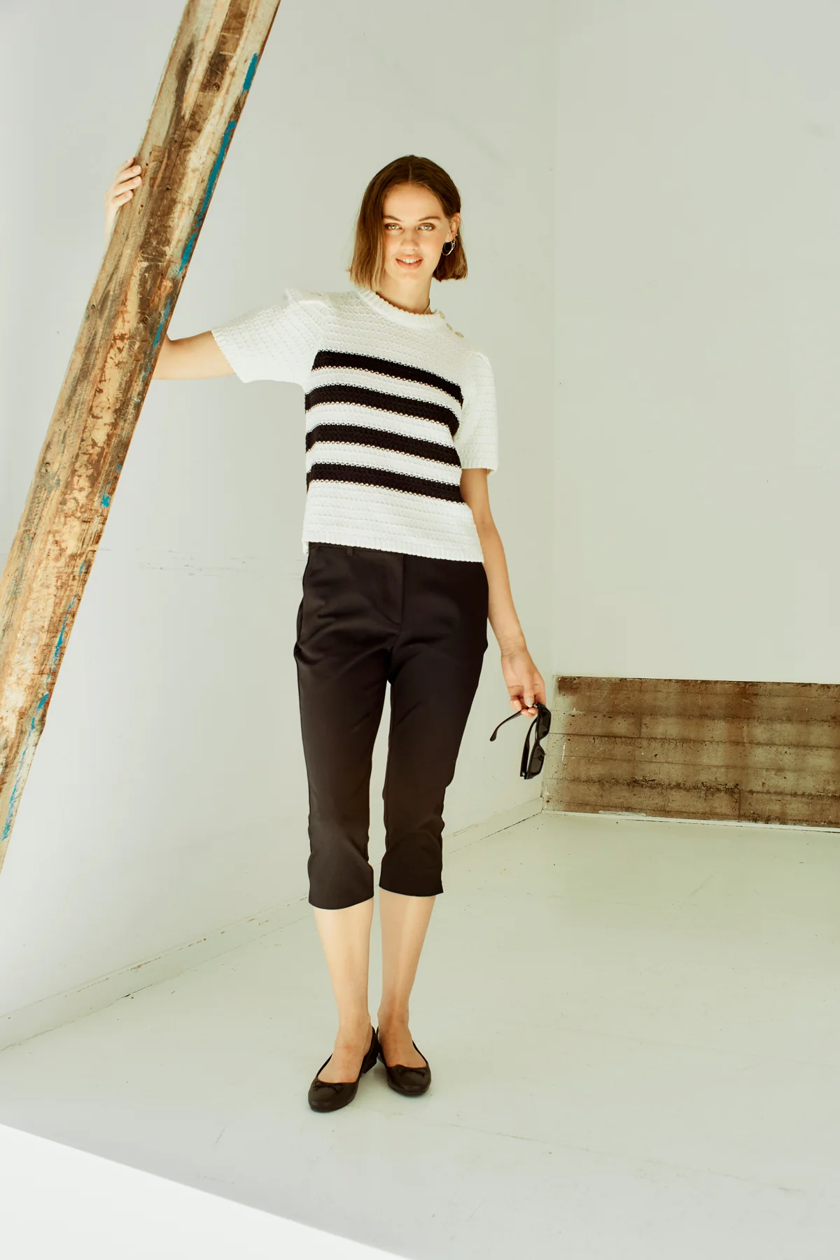 FQISADORA - CAPRIHOSE - SCHWARZ