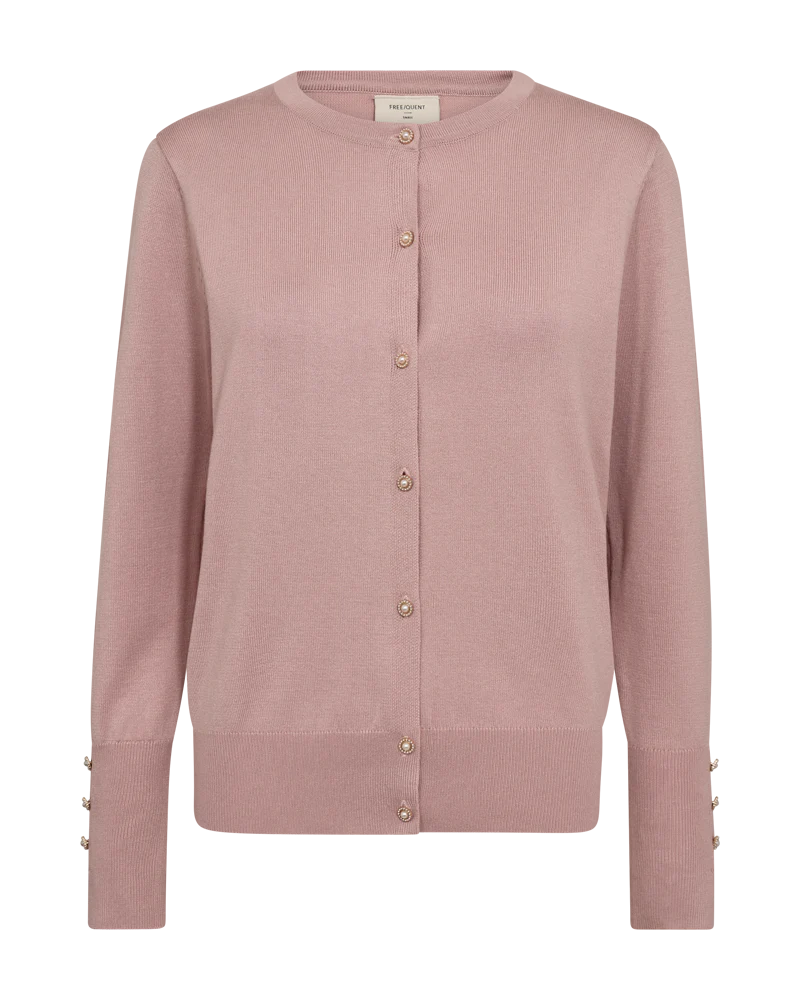 FQKATIE - CARDIGAN - ROSE