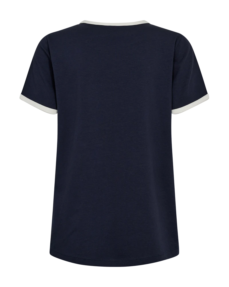 FQFENJAL - T-SHIRT - BLAU