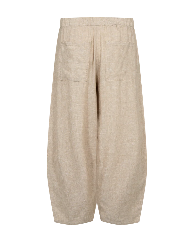 FQLAVA - LEINEN OSE - BEIGE