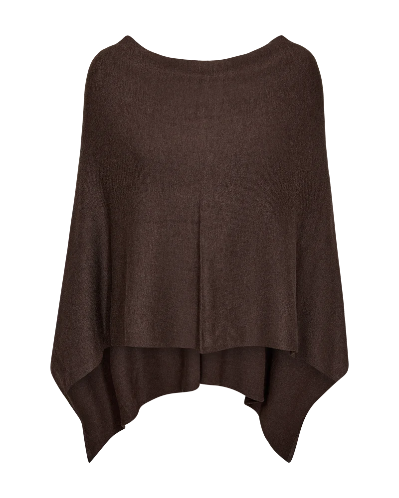 FQCLAUDISSE – PONCHO - BRAUN