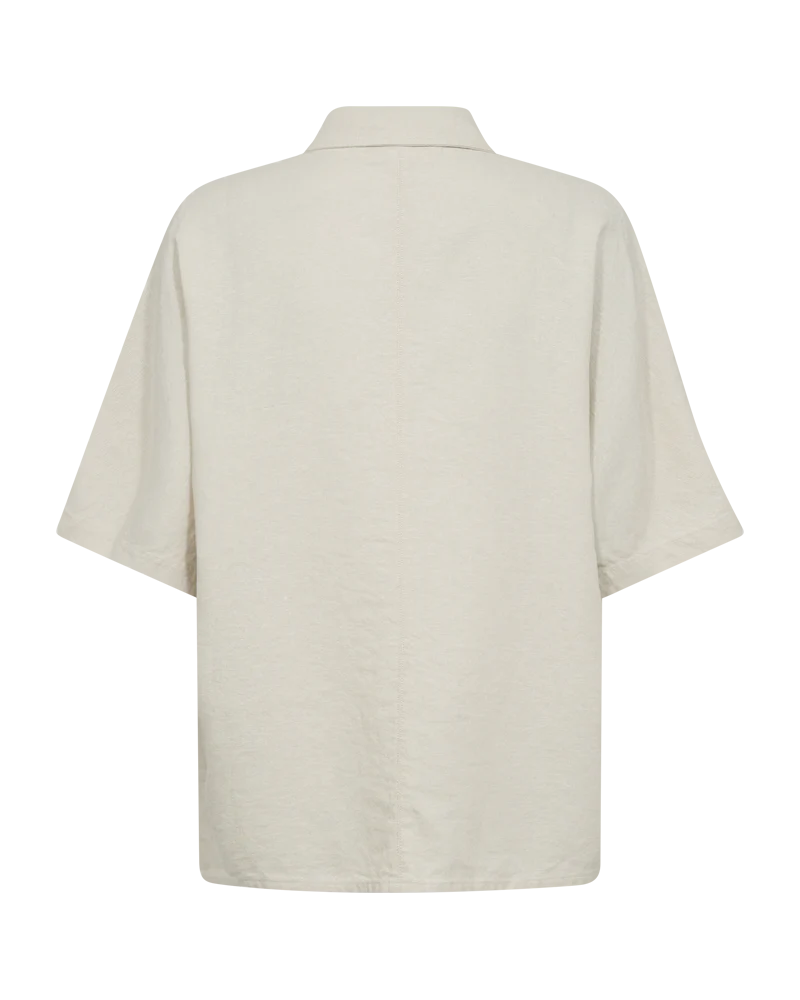FQLAVA – LEINENHEMD - BEIGE