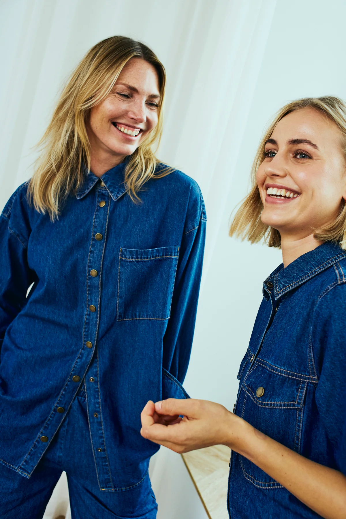 FQLISEA – DENIMHEMD - BLAU