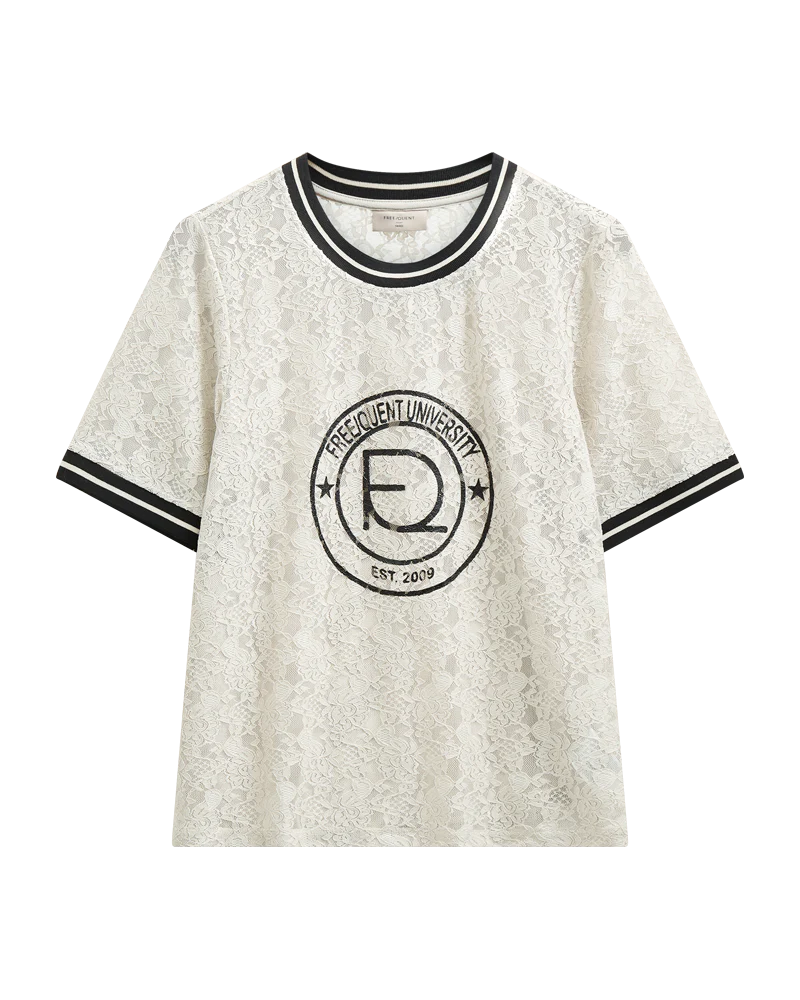 FQEICO - T-SHIRT - BEIGE