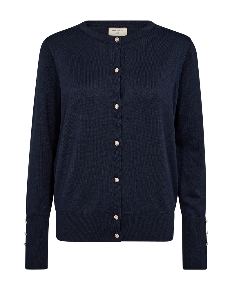 FQKATIE - CARDIGAN - BLAU