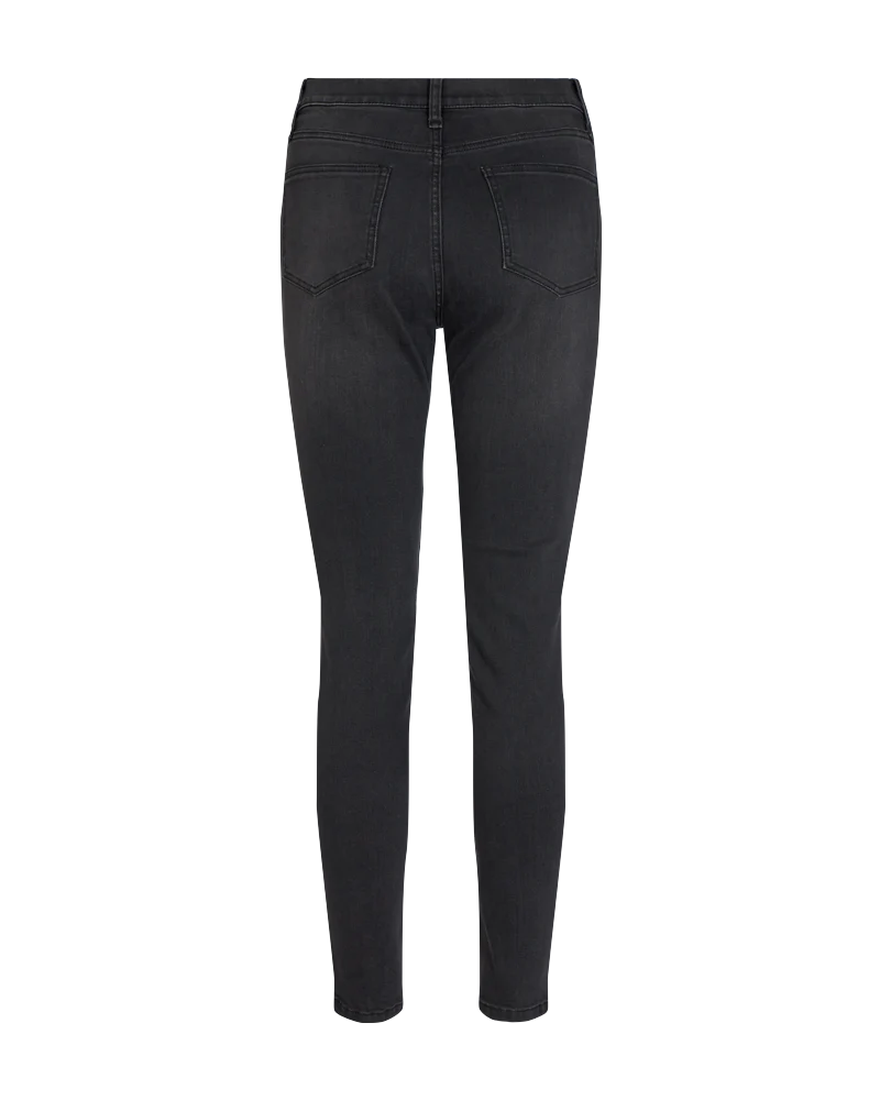 FQHARLOW – JEANS MIT ENGER PASSFORM - SCHWARZ
