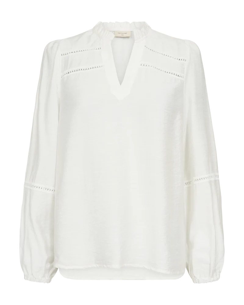 FQANTINA - BLUSE - WEISS