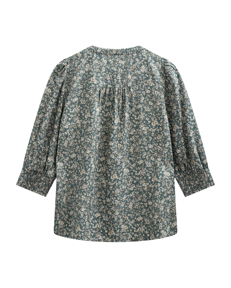 FQMOLLI - HEMD - GRÜN UND BEIGE
