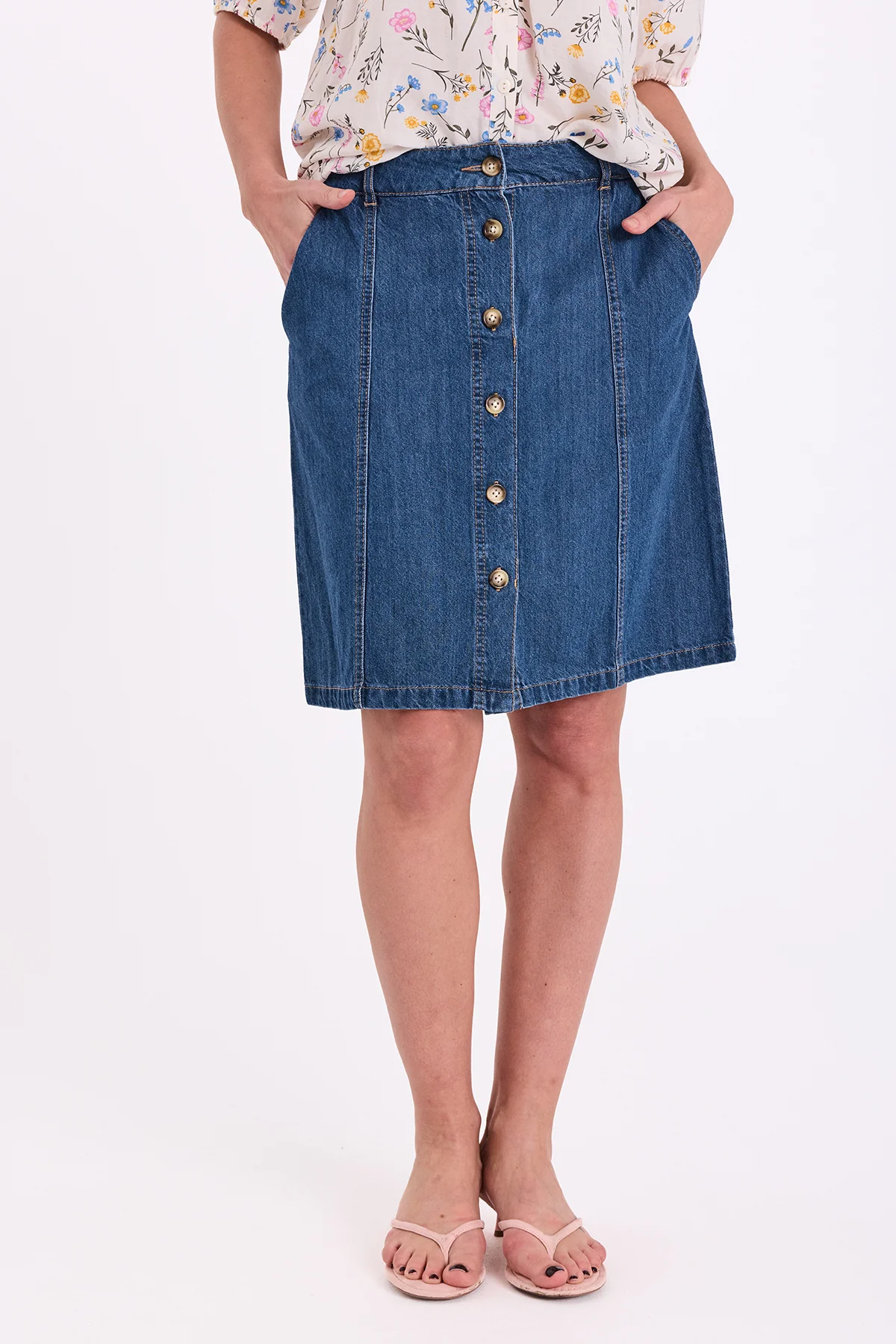 FQALIA - DENIM ROCK - BLAU