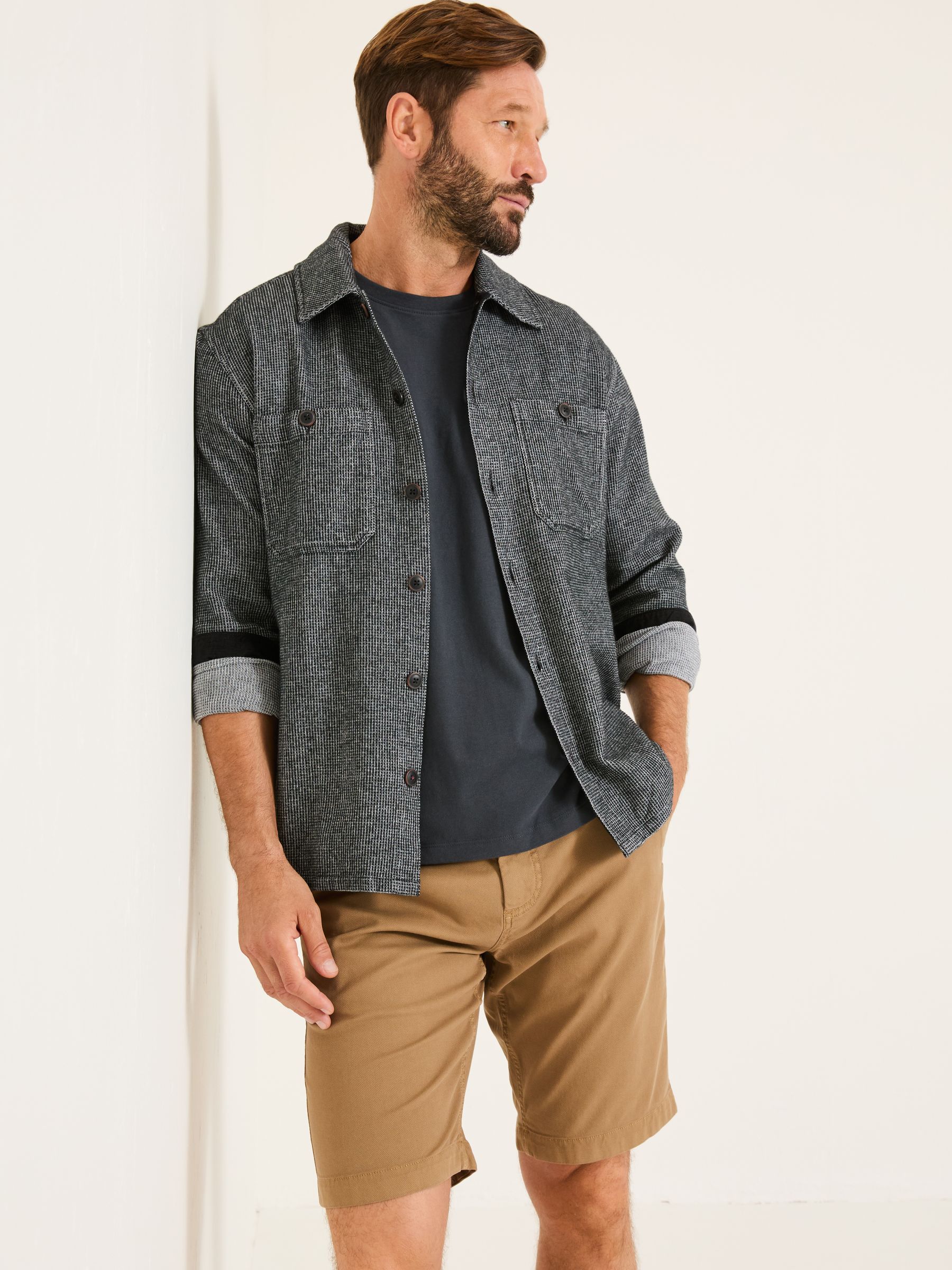 Dark Stone Stow Garment Dye Shorts