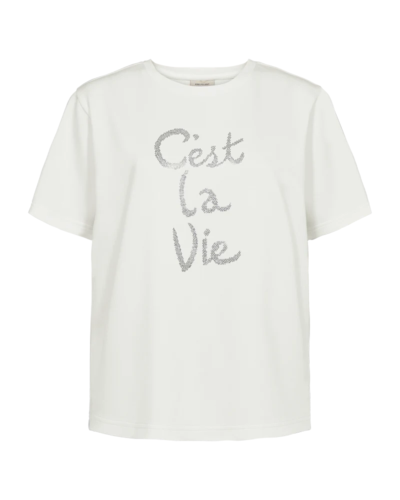 FQMALAK - T-SHIRT - WEISS