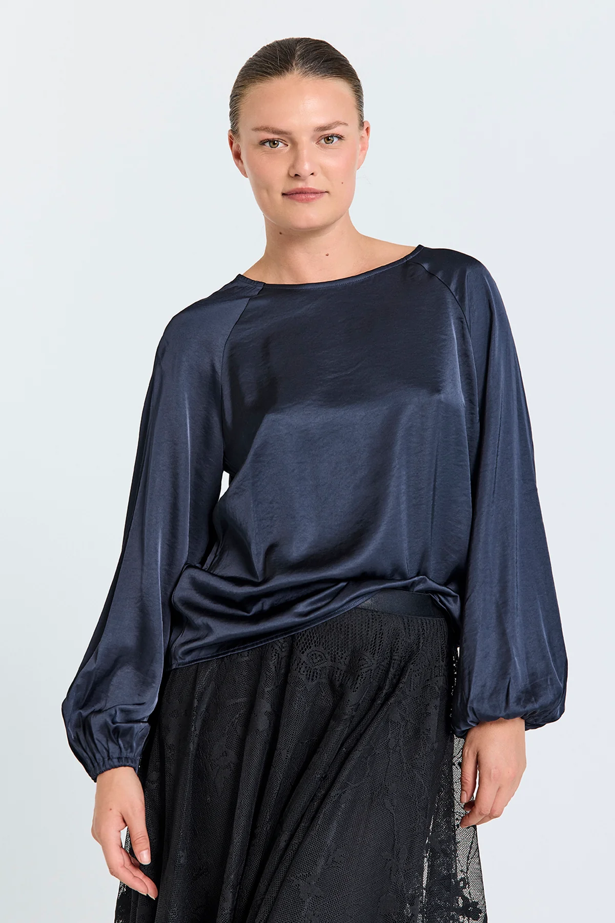 FQDOVE - BLUSE - BLAU
