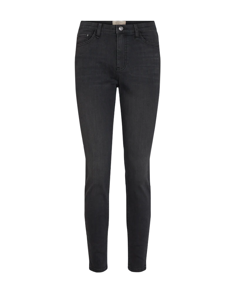 FQHARLOW – JEANS MIT ENGER PASSFORM - SCHWARZ
